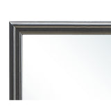 GLORY FURNITURE Lorana Mirror in Metalic Black