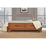 Origins by Alpine Nova Bench in Honey Maple (Brown)