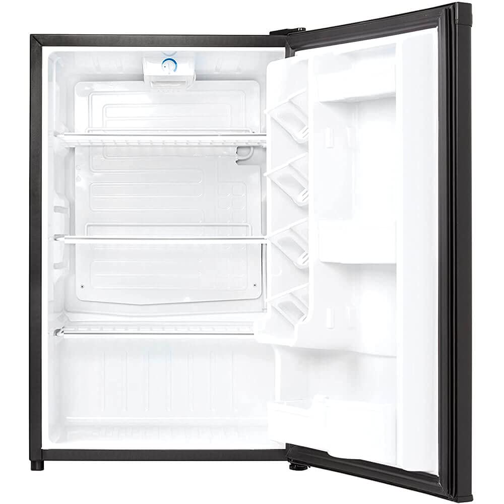 Danby Designer Energy Star 4.4-Cu. Ft. Counter-High All Refrigerator in Black Danby Designer Energy Star 4.4-Cu. Ft. Counter-High All Refrigerator in Black