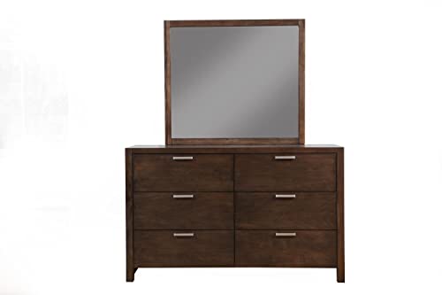 Alpine Furniture Alpine Austin Mirror - Brown - A/N
