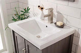 Legion Furniture 24-inch Kd Gray Sink Vanity
