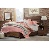 Origins by Alpine Alamosa Wood Mirror in Chestnut Brown
