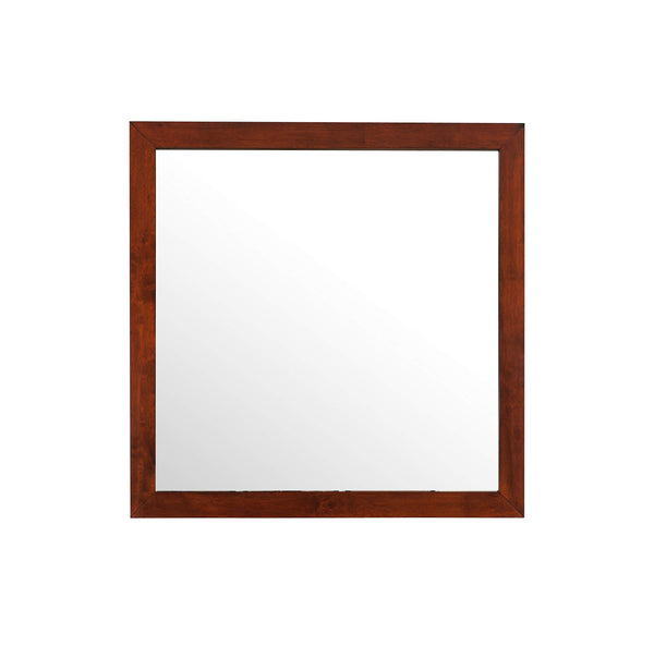 Glory Furniture Bedroom Mirror, Cherry