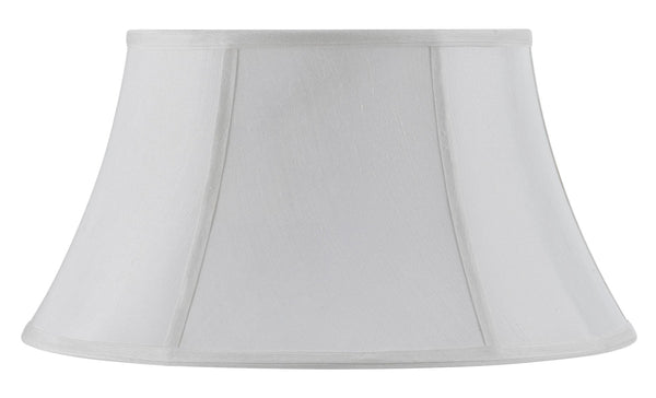 Cal Lighting SH-8103/14-WH Shade from Piped Swing Arm Collection 14.00 inches, Pwt, Nckl, B/S, Slvr