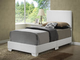 Glory Furniture G1890-TB-UP Sleigh Bed, Twin, White, 3 boxes