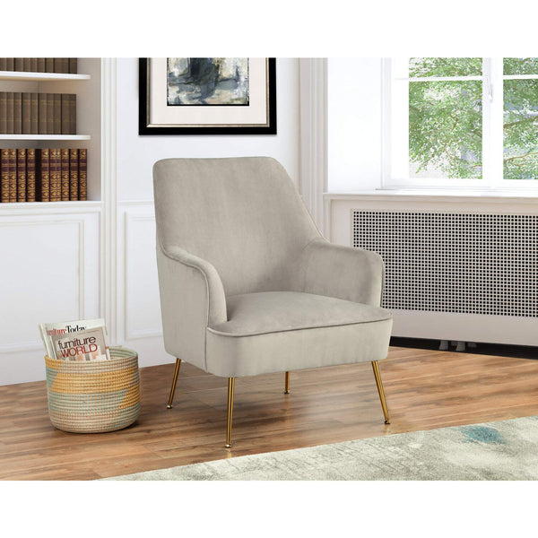 Alpine Furniture Rebecca Chair, 28 x 28 x 35, Grey