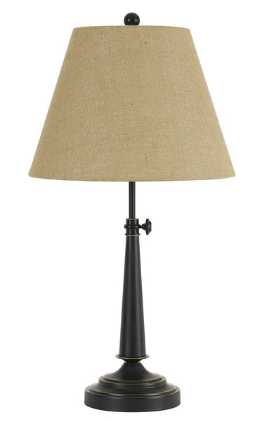 Cal 150W Madison Table Lamp, Dark Bronze (BO-2671TB)