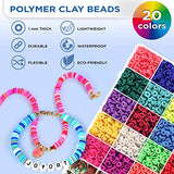 Clay Beads for Bracelets Making Kit