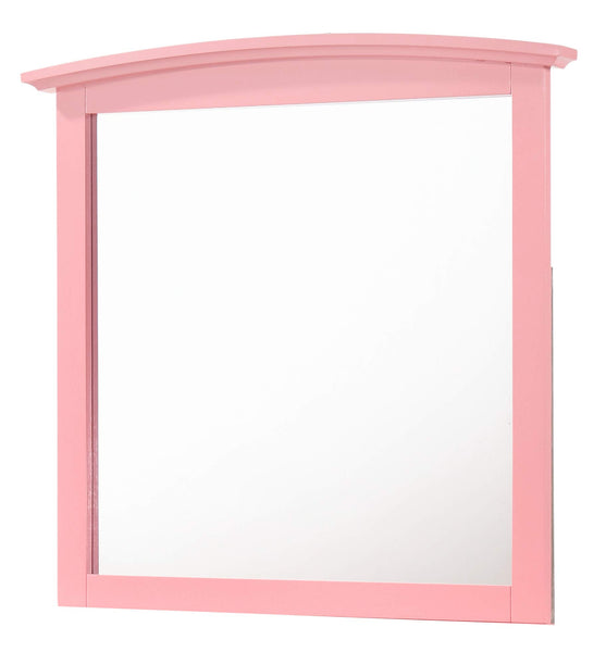 Glory Furniture Hammond , Pink Mirror, 35" H X 37" W X 2" D