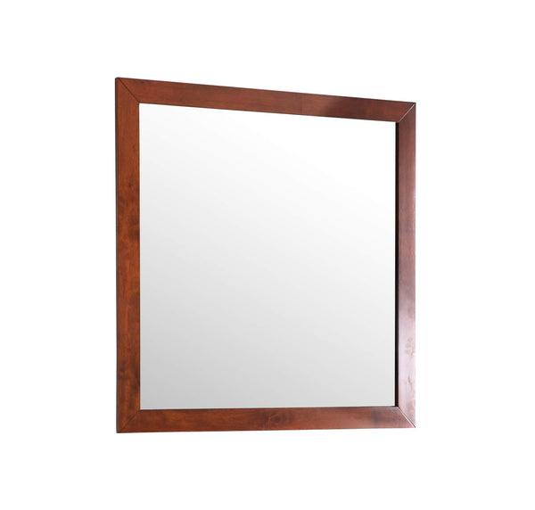 Glory Furniture Bedroom Mirror, Cherry