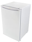 Danby DUFM032A3WDB 3.2 Cu.Ft. Upright Freezer with 2 Shelves, Garage Ready with Scratch-Resistant Worktop