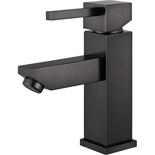 Legion Furniture UPC Faucet with Drain-Oil Rubber Black Oil Rubber Black/Brass