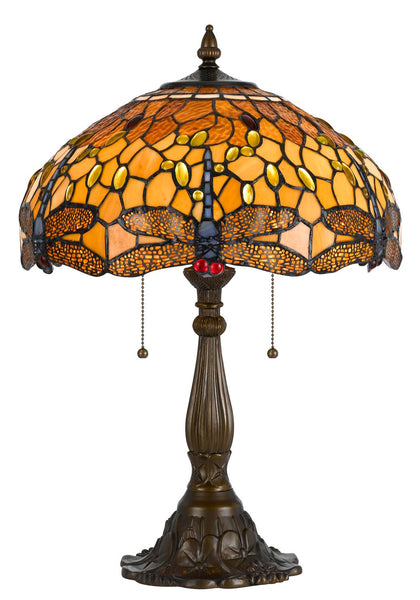 Cal Lighting CALBO-2372TB Tiffany/Mica Two Table Lamp Lighting Accessories