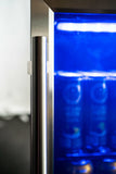 Danby DBC117A2BSSDD-6 117 (355 ml) Can Capacity Beverage Center Single Glass Door Mini-Fridge