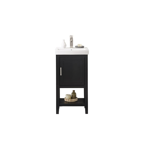 Legion Furniture 18-inch Espresso Sink Vanity