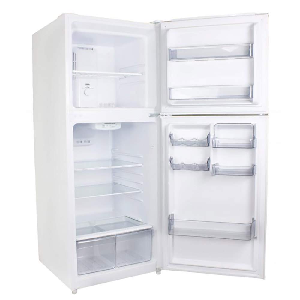 Danby DFF101B1WDB Large Capacity 10.1 Cubic Foot Ultimate Maintenance Free Apartment Size Refrigerator, White