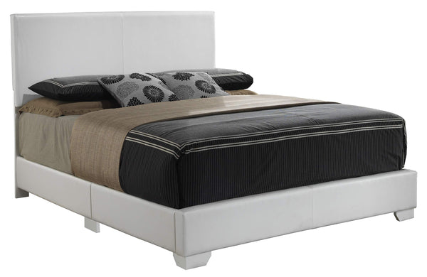 Glory Furniture G1890-QB-UP Sleigh Bed, Queen, White, 3 boxes
