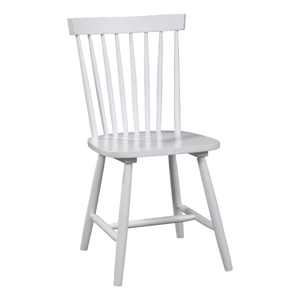 Alpine Furniture Lyra Dining Chair, 18 x 34 x 19.5, White