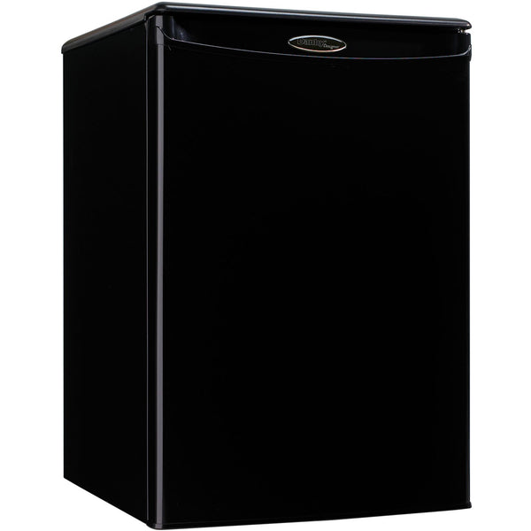Danby Designer 2.6 Cubic Feet Compact Refrigerator (DAR026A1BDD-3), Black