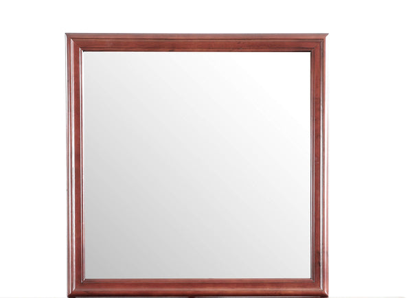 Glory Furniture Bedroom Mirror, Cherry