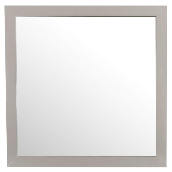Glory Furniture Bedroom Mirror, Silver Champagne