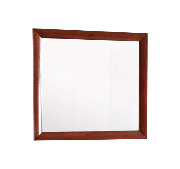 Glory Furniture Bedroom Mirror, Cherry