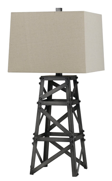 Cal 150W Tower Metal Table Lamp, Iron (BO-2683TB)