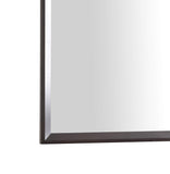 Glory Furniture Primo Mirror, Espresso Bed Room Furniture, 36" H x 36" W x 2" D,
