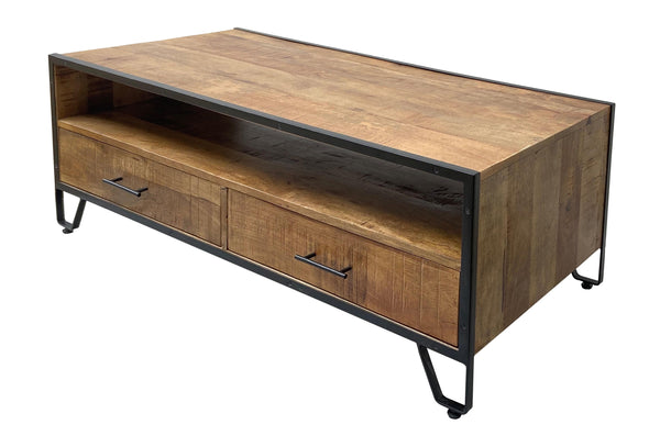 Two Drawer Cocktail Table