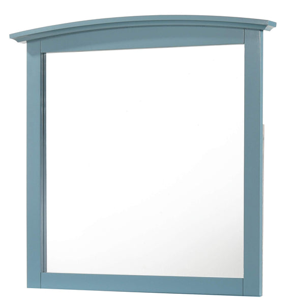 Glory Furniture Hammond , Blue Mirror, 35" H X 37" W X 2" D