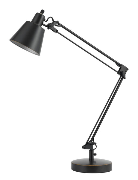 Cal Lighting CALBO-2165TB-DB Transitional One Table Lamp Lighting Accessories, Brown
