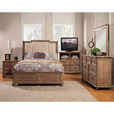 Alpine Furniture Alpine Melbourne 2 Drawer Nightstand