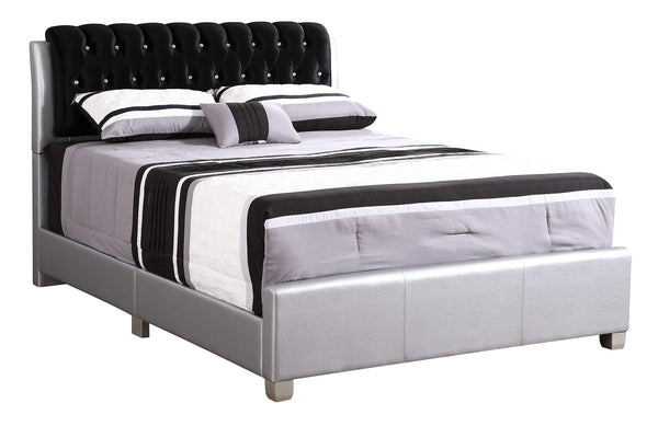 Glory Furniture Marilla G1503C-QB-UP Queen Bed, Silver