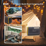 Emerson Quiet Kool EAP02 Camping 1,500 BTU Portable Air Conditioner, White