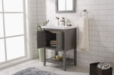 Legion Furniture 24-inch Kd Gray Sink Vanity