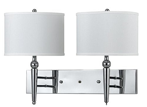 Cal Lighting CALLA-2007W2L-1CH Transitional Two Wall Lamp Lighting Accessories