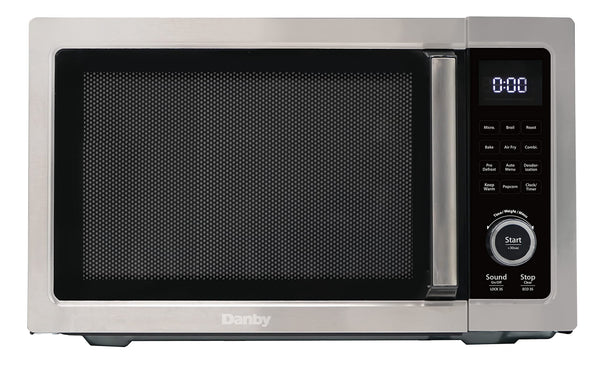 Danby DDMW1061BSS-6 5 in 1 Multifunctional Air Fry Microwave Oven, Stainless Steel