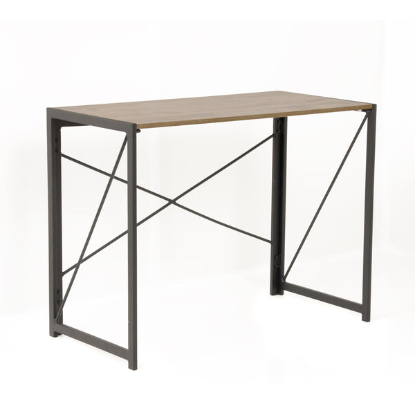 OS Home and Office 42240 No Tool Assembly Writing Desk, Sewn Oak