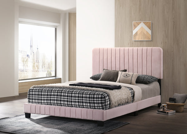 Glory Furniture Lodi G0406-KB-UP KING BED , PINK