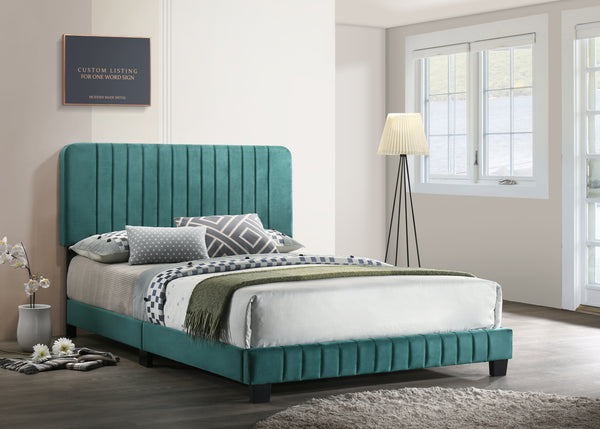 Glory Furniture Lodi G0505-FB-UP FULL BED , GREEN