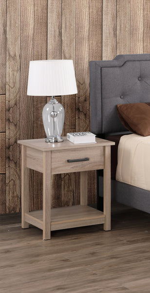 Glory Furniture Salem G057-N Nightstand , Sandle Wood