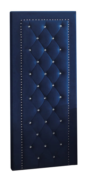 Glory Furniture Alba G0609-S Optional Side Panel For Alba Bed (1 pack) , NAVY BLUE