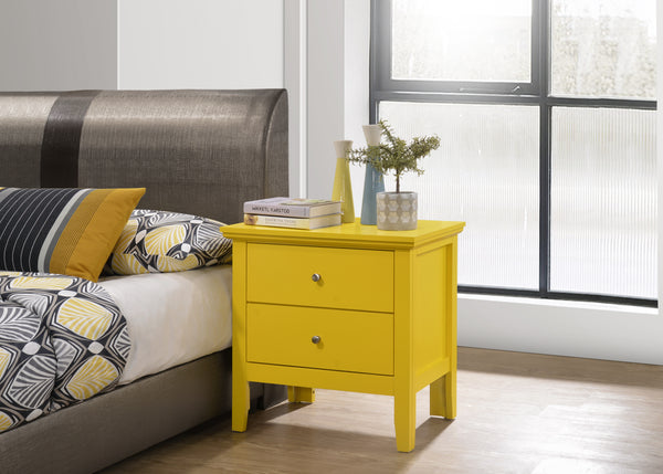Glory Furniture Primo G1332-N Nightstand , Yellow