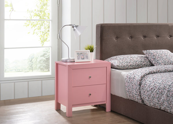 Glory Furniture Burlington G2404-N Nightstand , Pink