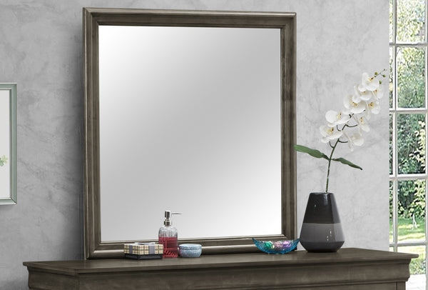 Glory Furniture Louis Phillipe G3105-M Mirror , Gray
