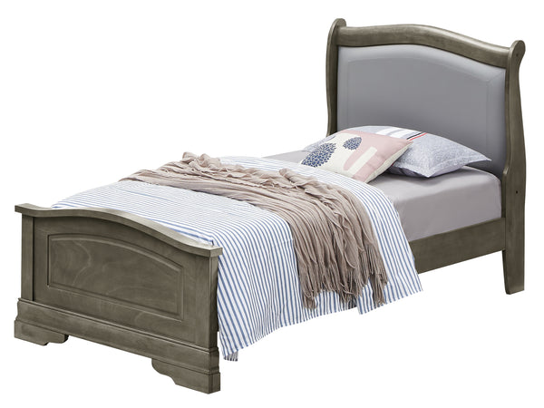 Glory Furniture Louis Phillipe G3105C-TB2 Twin Bed , Gray