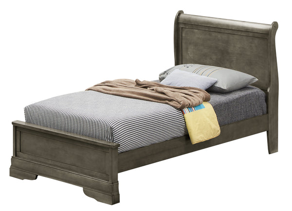 Glory Furniture Louis Phillipe G3105E-TB3 Twin Bed , Gray