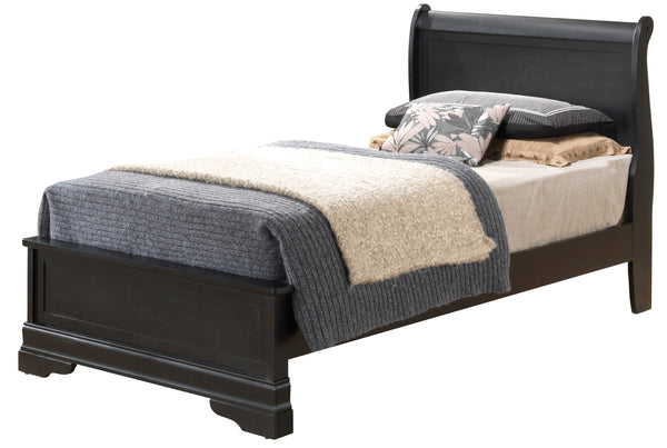 Glory Furniture Louis Phillipe G3150E-TB3 Twin Bed , Black