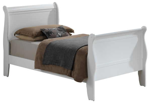 Glory Furniture Louis Phillipe G3190A-TB Twin Bed , White