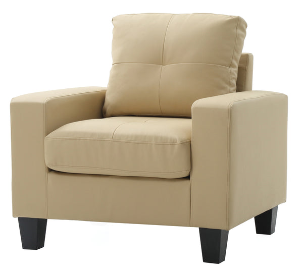 Glory Furniture Newbury G462A-C Newbury Club Chair , BEIGE
